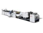 آلة تصنيع الأكياس الورقية الأوتوماتيكية الكاملة بتغذية الصفيحة الورقية نوع ZB1200C-430