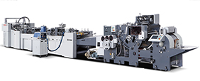 ماكينة تصنيع الأكياس الورقية الأوتوماتيكية ZB700C-240